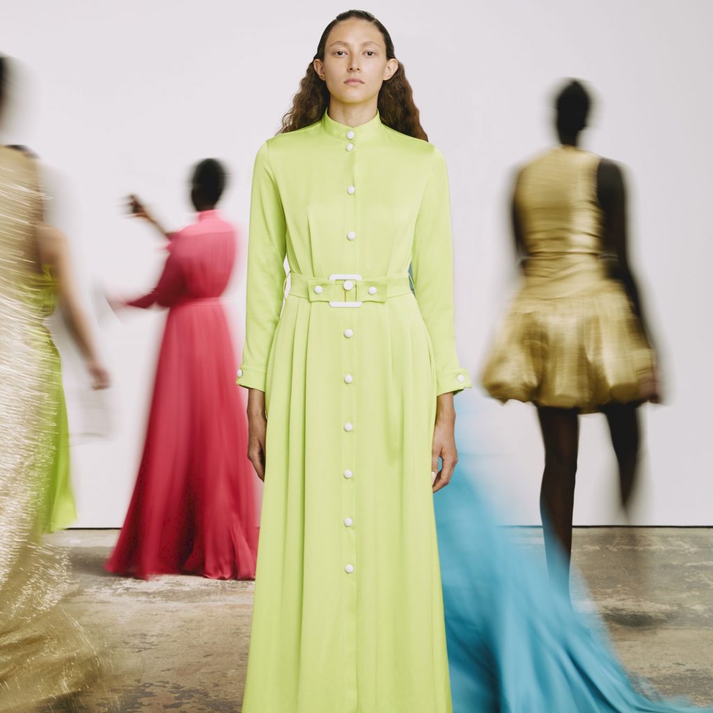 Edeline Lee Spring Summer 2024 (c) Eva K Salvi - Look 08 London Fashion Week