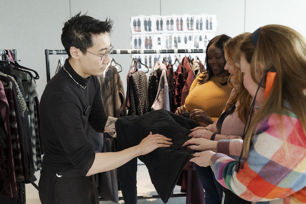 Chet Lo at LFW25 with Hair & Care