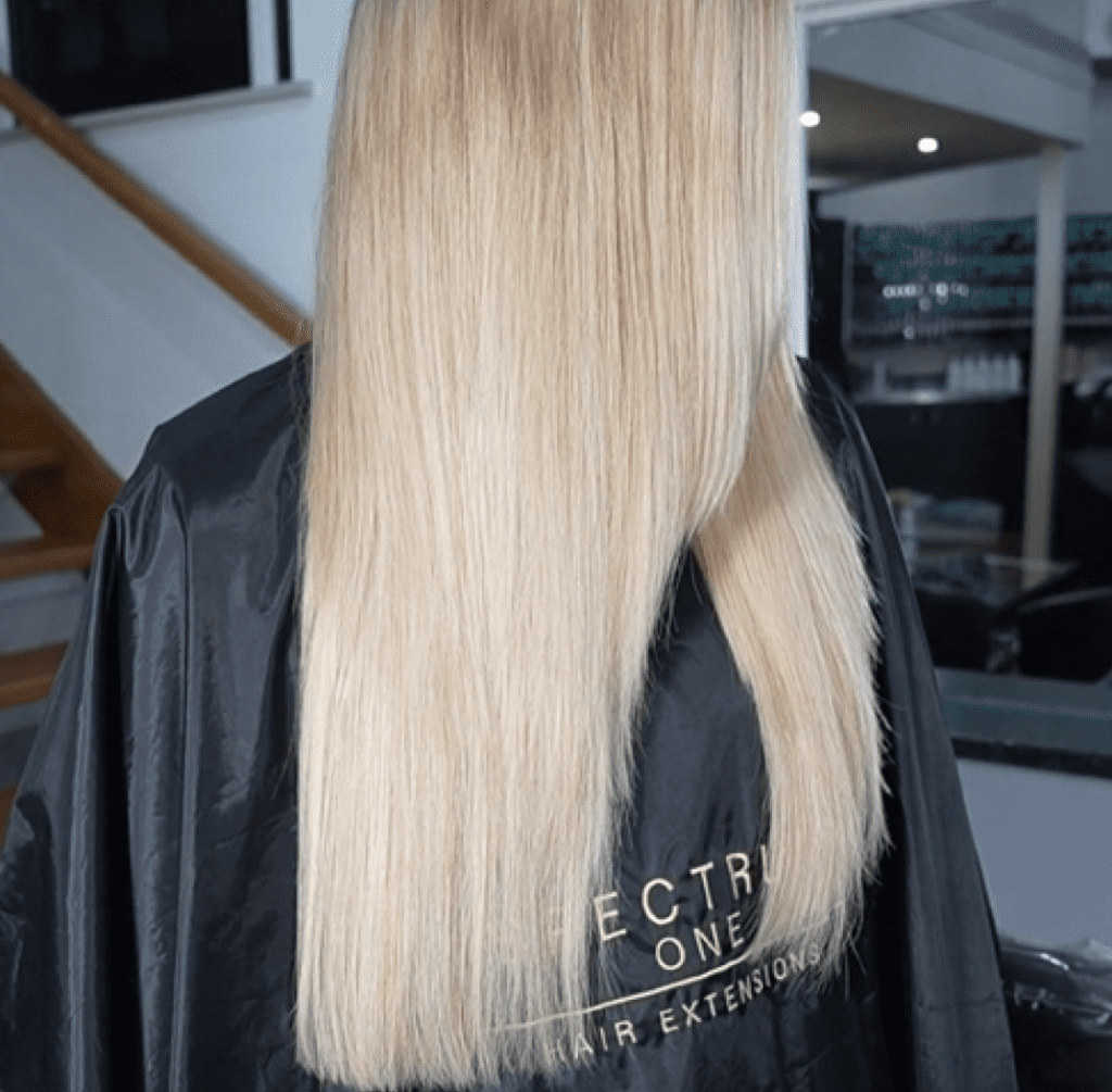 The blunt line blend cut