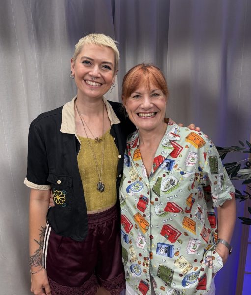 Ashleigh with Nicky Pope