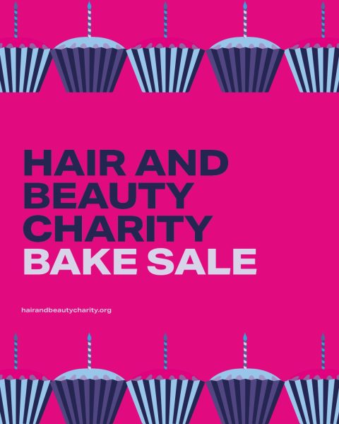 Hair & Beauty Charity bake off 